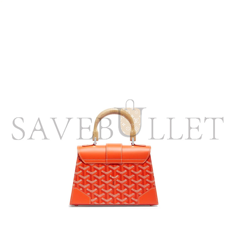 GOYARD SAÏGON STRUCTURÉ MINI BAG SAIGR2MINTY07CL07P (20*15*7.5cm)
